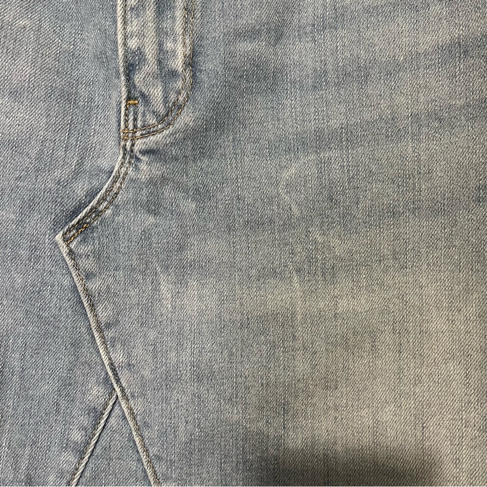 Gap 1969 Size 34 Classic Denim Jean Light Blue Short Miniskirt - Picture 3 of 6